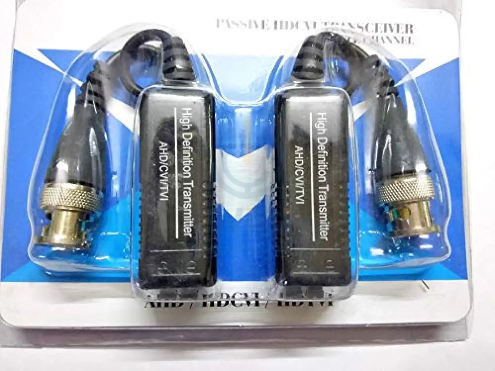 Passive HDCVI transceiver single channel - Black Accessories > Other Peripherals