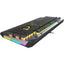 Patriot Viper Gaming V765 RGB Illuminated Mechanical Keyboard With Media Controls Desktop Gaming Wired Keyboard