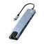 Pawa 7 in1 USB-C HUB With 4K HDMI - Grey Accessories > USB Hub