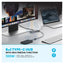Pawa 8-in-1 USB-C HUB With With Multimedia Function - Grey Accessories > USB Hub