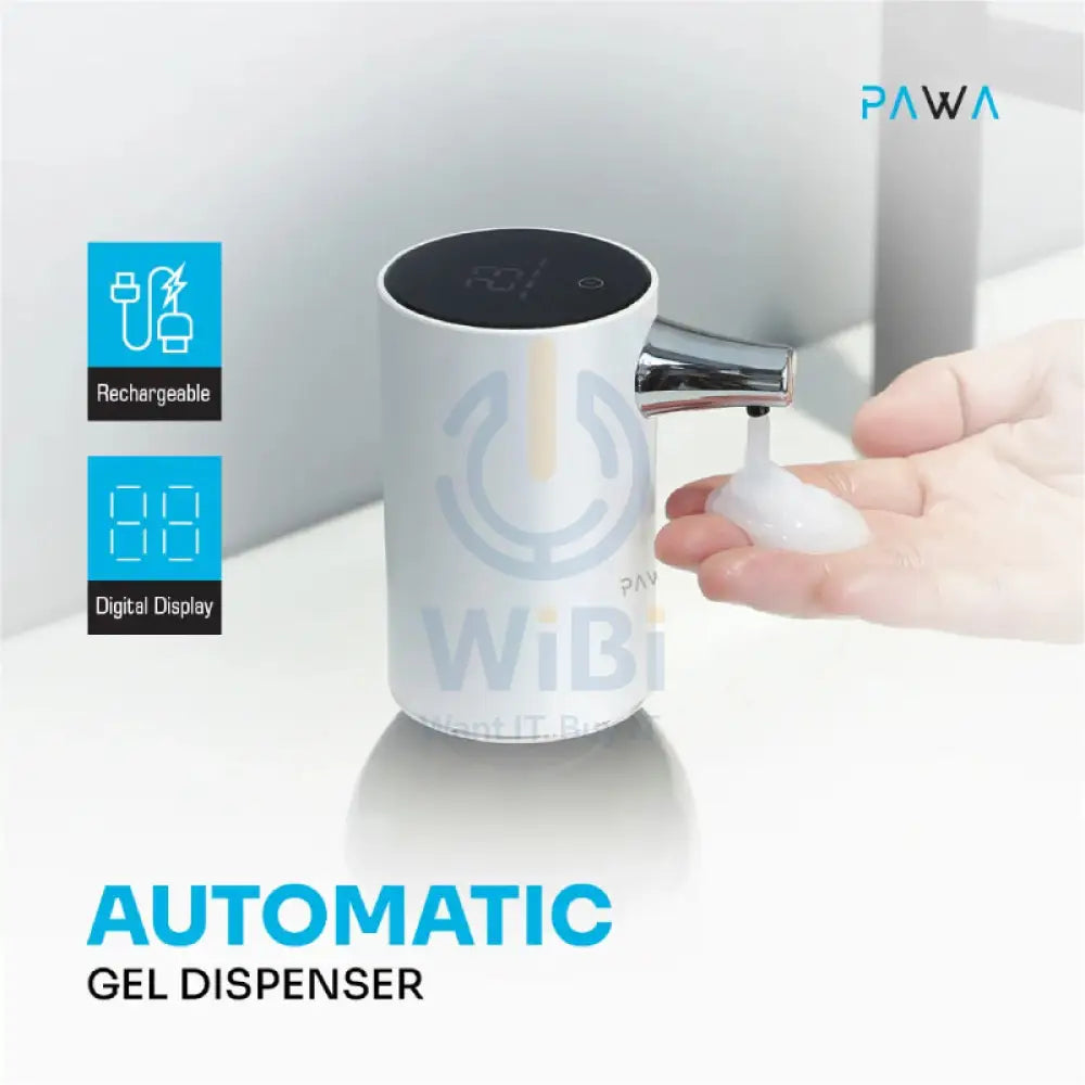 Pawa Automatic Gel Dispenser - 1500mAh / White Accessories > Smart Devices