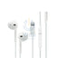 PAWA Chords Series Stereo Earphone Lightning - White Accessories > Audio > Headphones
