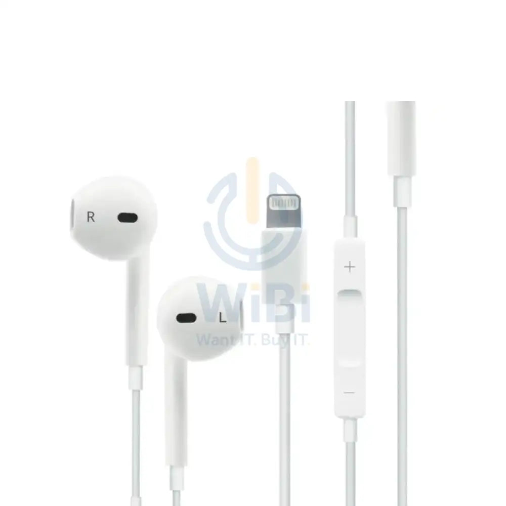 PAWA Chords Series Stereo Earphone Lightning - White Accessories > Audio > Headphones