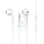 Pawa Chords Series Stereo Wired Earphone - 3.5mm Jack / White Accessories > Audio > Headphones