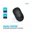 Pawa Dual Mode Wireless Mouse - Wireless / Black Accessories > Keyboard & Mouse