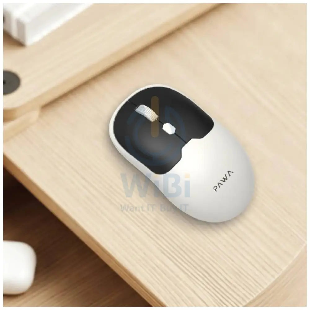 Pawa Dual Mode Wireless Mouse - Wireless / Black/White Accessories > Keyboard & Mouse