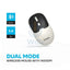 Pawa Dual Mode Wireless Mouse - Wireless / Black/White Accessories > Keyboard & Mouse