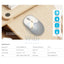 Pawa Dual Mode Wireless Mouse - Wireless / Grey/White Accessories > Keyboard & Mouse