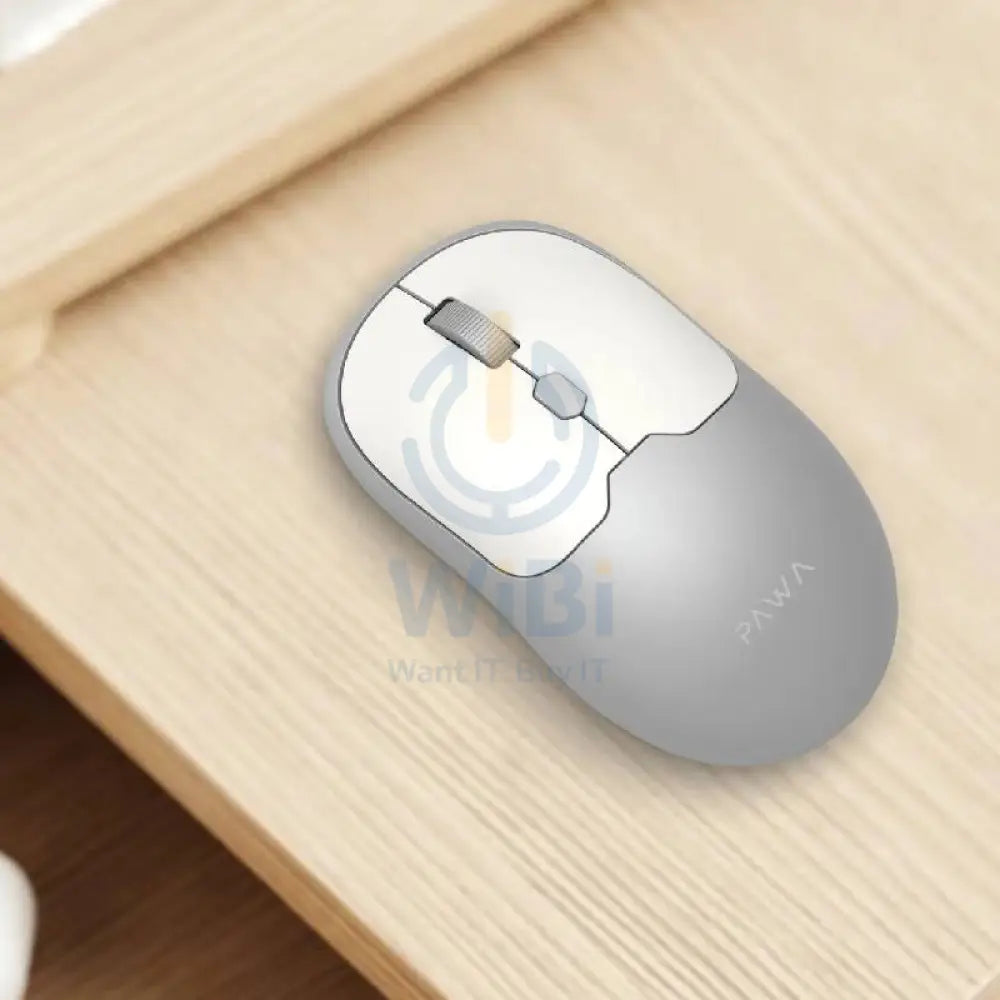 Pawa Dual Mode Wireless Mouse - Wireless / Grey/White Accessories > Keyboard & Mouse