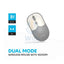 Pawa Dual Mode Wireless Mouse - Wireless / Grey/White Accessories > Keyboard & Mouse