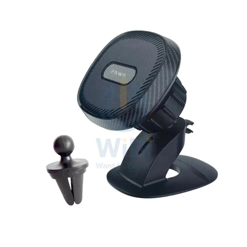 Pawa Magnetic 2IN1 Car Mount with Six Rubidium Magnet - Black Accessories > Mobiles & Tablets > Mobiles > Mobile Holder