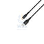 Pawa Nylon Braided 2.4A Data & Quick Charging Lightning Cable 2m/6.5ft - Black Accessories > Cables & Converters >