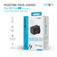 Pawa Pocket Mini Travel Charger with Type-C Cable - 2x USB / Black Accessories > Power Adapters