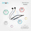 PAWA Wireless Sporty Neckband - Black Accessories > Audio > Headphones