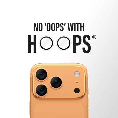 PanzerGlass® Hoops Camera Lens Protector For iPhone 17 Pro / 17 Pro Max - Transparent