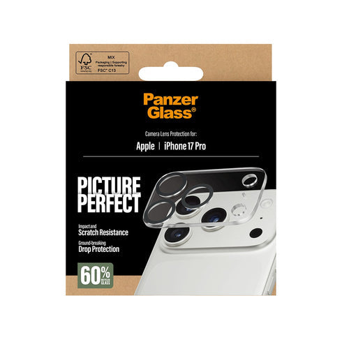 PanzerGlass® PicturePerfect Camera Lens Protector iPhone 17 Pro