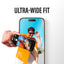 PanzerGlass® Ultra- Wide Fit Screen Protector For iPhone 17 Pro - Clear