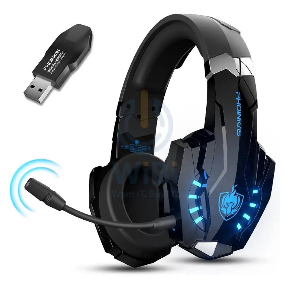 PHOINIKAS G9000 MAX Gaming Headphone - Black/Blue Accessories > Audio > Headphones > Gaming Zone