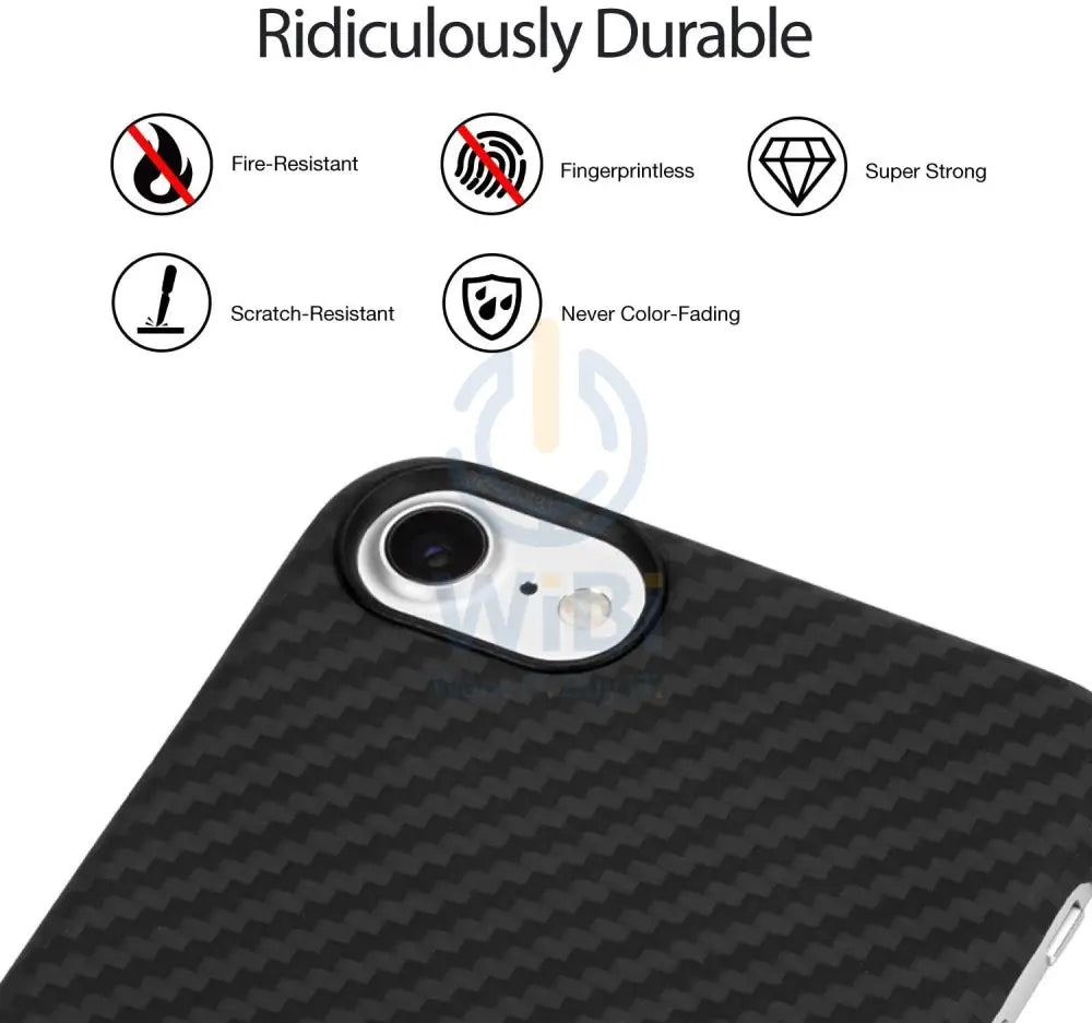 Pitaka Aramid Case for iPhone SE/8/7 - Karbon Accessories > Mobiles & Tablets > Mobiles > Screen Protectors & Covers