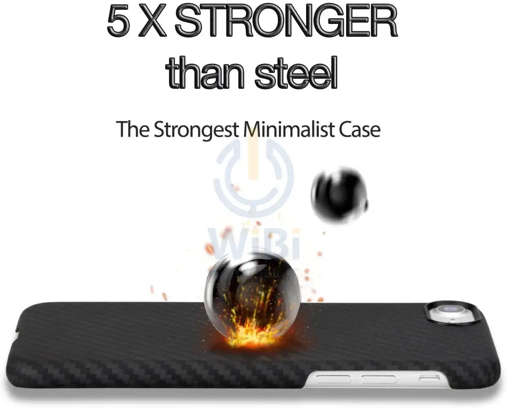 Pitaka Aramid Case for iPhone SE/8/7 - Karbon Accessories > Mobiles & Tablets > Mobiles > Screen Protectors & Covers