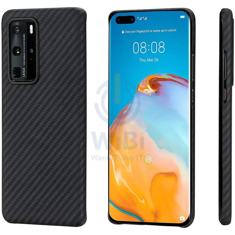 Pitaka Huawei P40 Pro MagEZ Case - Karbon Accessories > Mobiles & Tablets > Mobiles > Covers & Cases