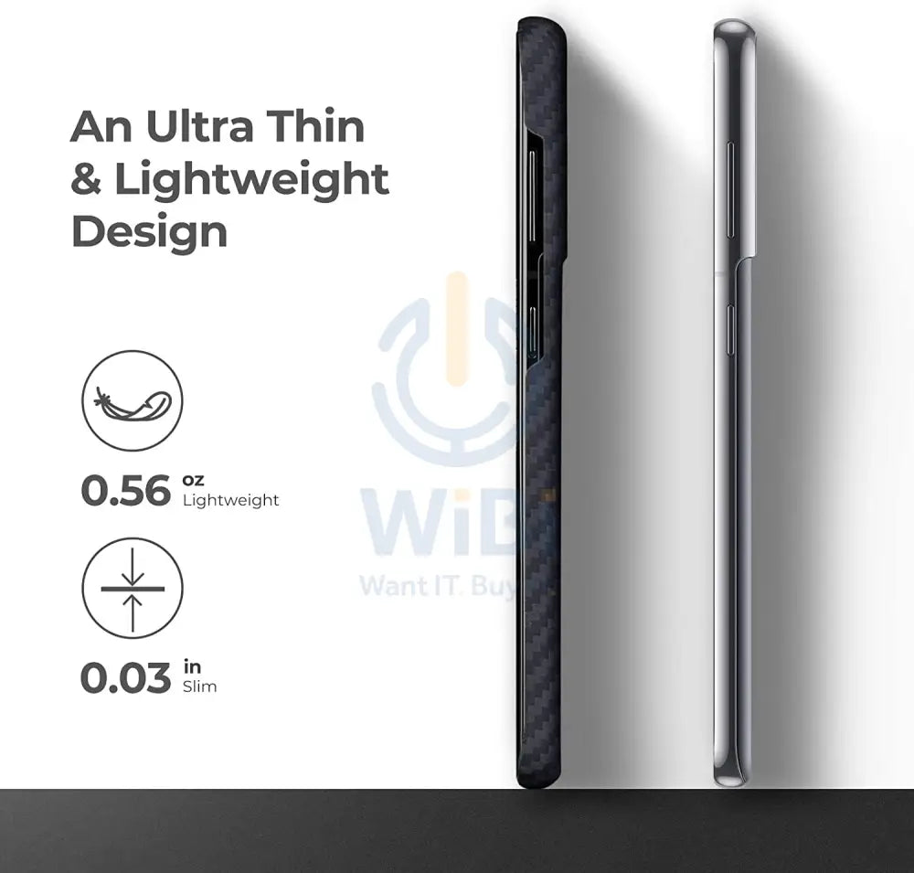 Pitaka Samsung Galaxy S21 Plus MagEz Case - Black/Grey Twill Accessories > Mobiles & Tablets > Mobiles > Screen