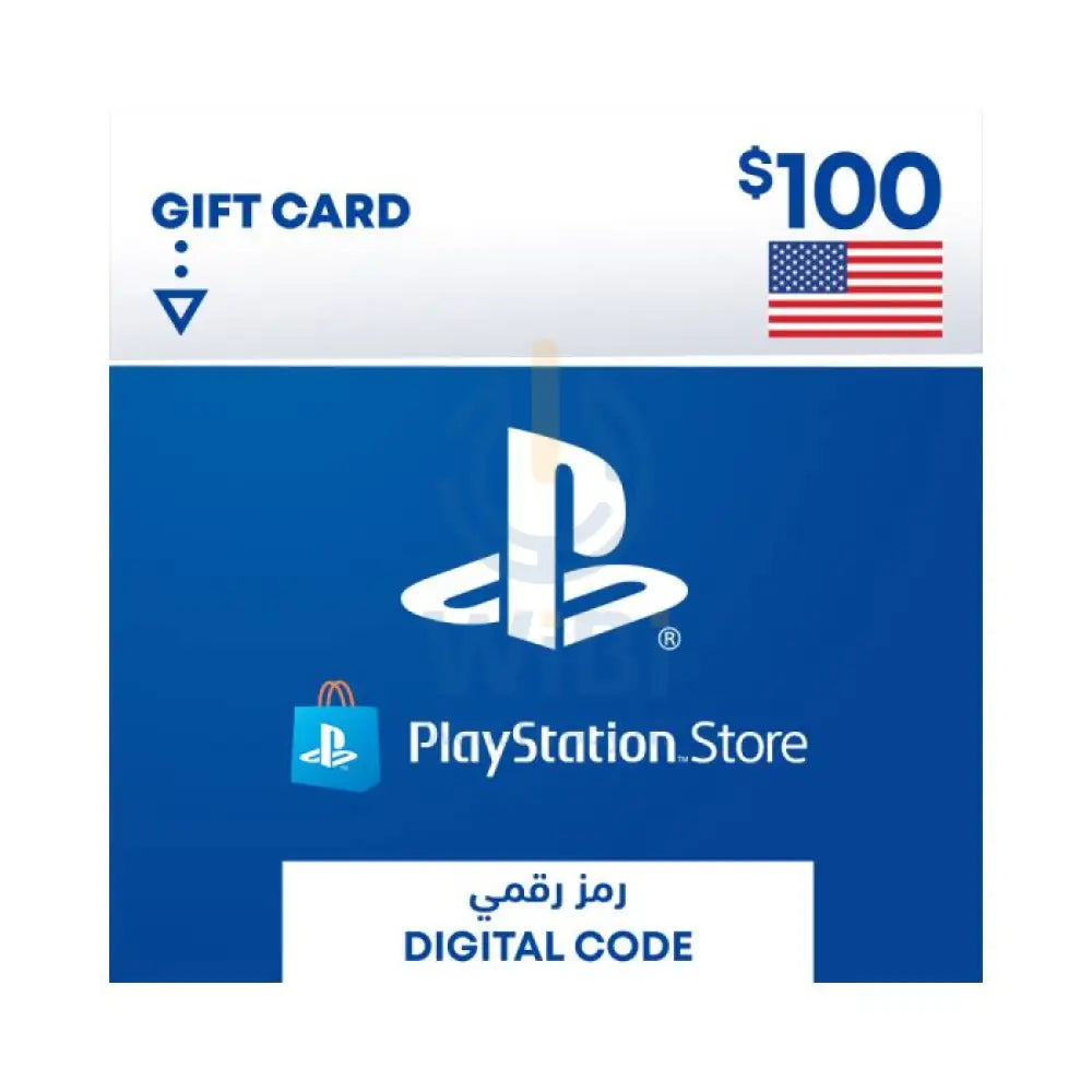 PlayStation Network Card $100 (US) Digital Card Digital Cards