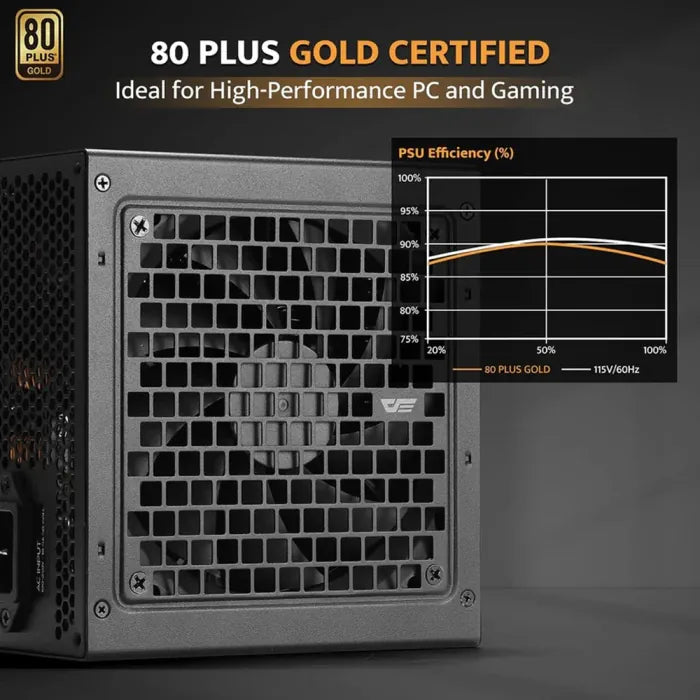 Darkflash PMT1050 Gold Modular Power Supply - 1050W / Black