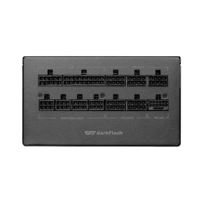 مزود طاقة دارك فلاش PMT750 ذهبي بكابلات قابلة للفصل - 750 واط / أسود