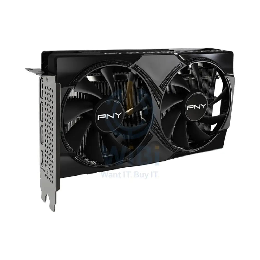 PNY NVIDIA GeForce RTX 5060 8GB OC Dual Fan Graphics Card - 8GB / GDDR7 / 128-bit / PCIe 5.0 / DisplayPort 2.1 / HDMI
