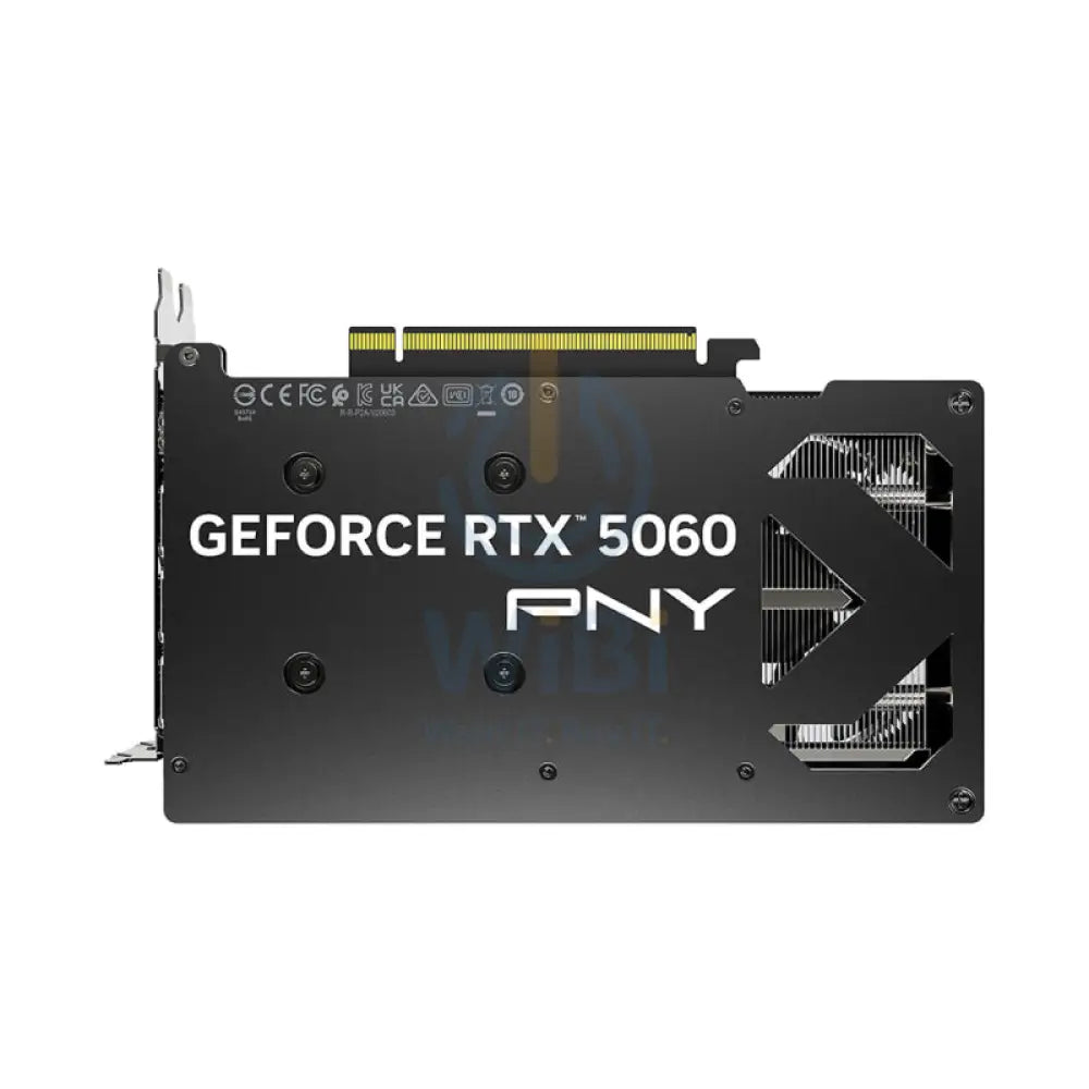 PNY NVIDIA GeForce RTX 5060 8GB OC Dual Fan Graphics Card - 8GB / GDDR7 / 128-bit / PCIe 5.0 / DisplayPort 2.1 / HDMI