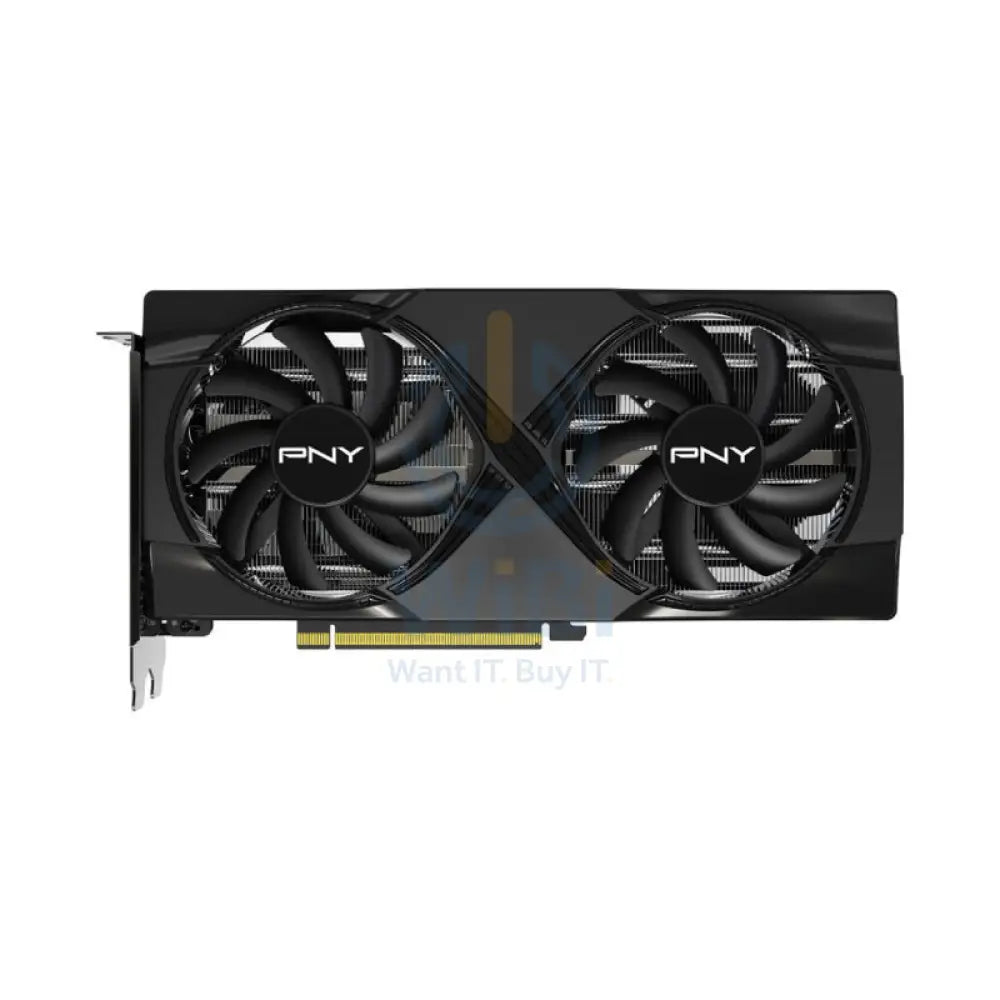 PNY NVIDIA GeForce RTX 5060 Ti 8GB OC Dual Fan Graphics Card - 8GB / GDDR7 / 128-bit / PCIe 5.0 / DisplayPort 2.1