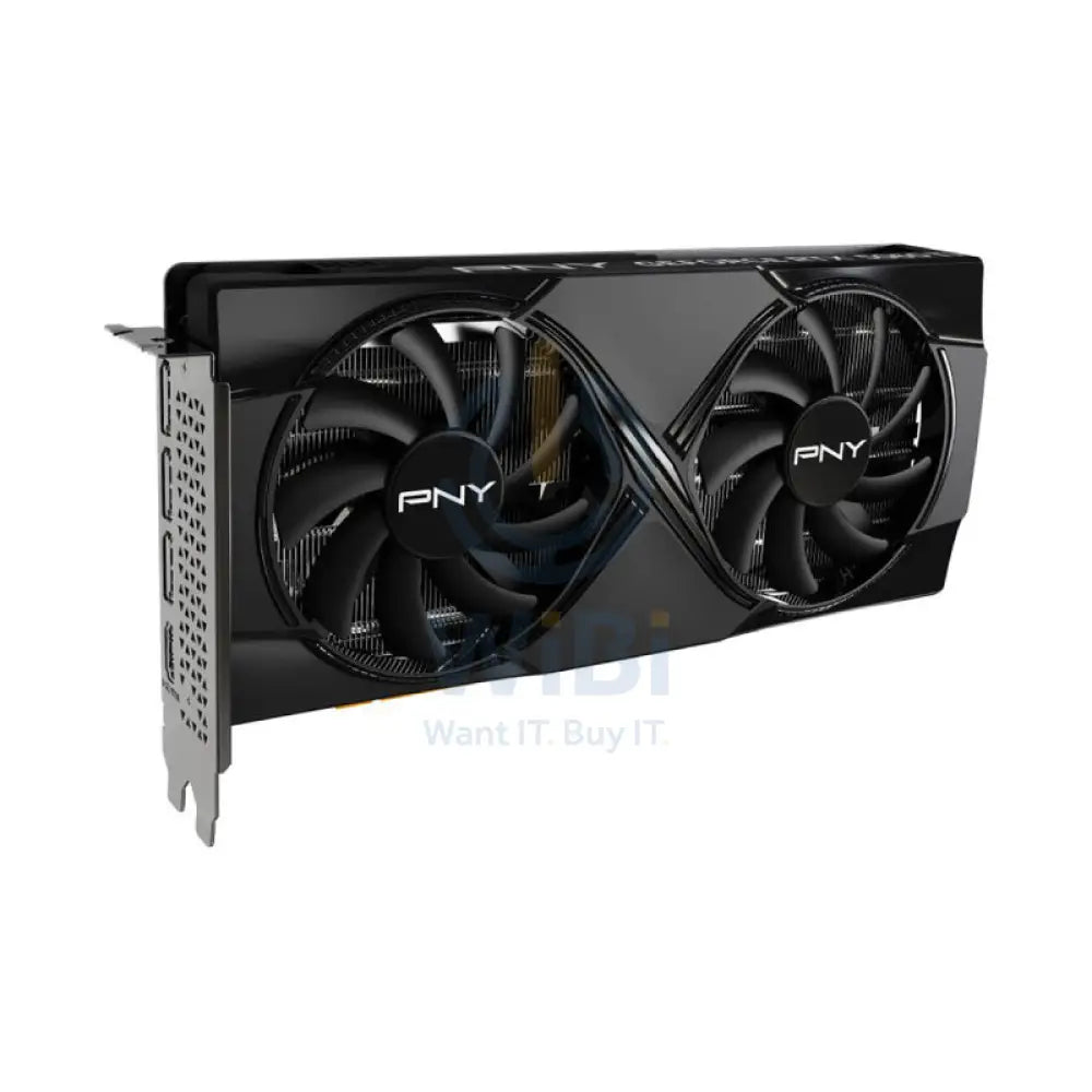 PNY NVIDIA GeForce RTX 5060 Ti 8GB OC Dual Fan Graphics Card - 8GB / GDDR7 / 128-bit / PCIe 5.0 / DisplayPort 2.1