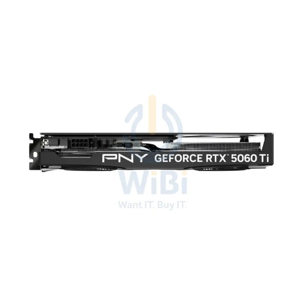PNY NVIDIA GeForce RTX 5060 Ti 8GB OC Dual Fan Graphics Card - 8GB / GDDR7 / 128-bit / PCIe 5.0 / DisplayPort 2.1