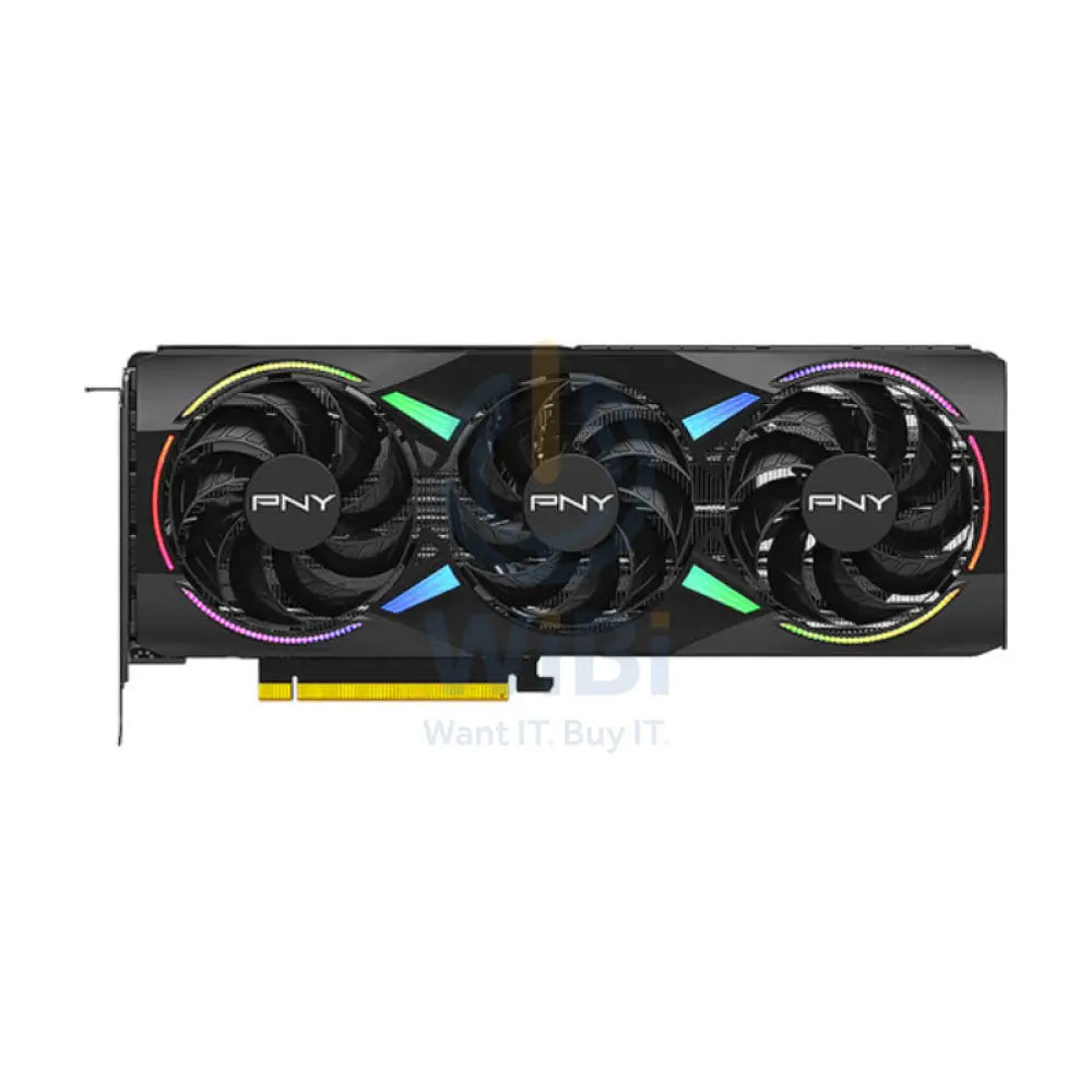 PNY NVIDIA GeForce RTX 5070 ARGB EPIC-X RGB OC Triple Fan Graphics Card - 12GB / GDDR7 / 192-Bit / PCIe 5.0