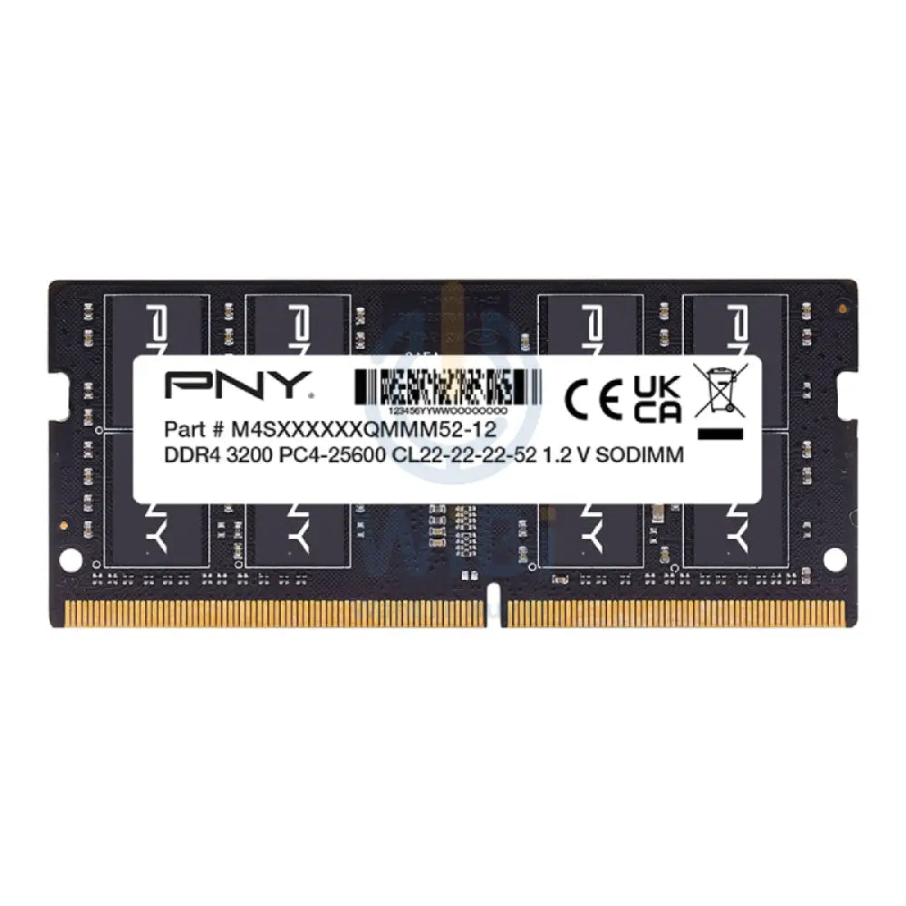 PNY Performance Notebook Memory - 16GB / DDR4 / 3200MHz Accessories > Memory > Laptop Memory