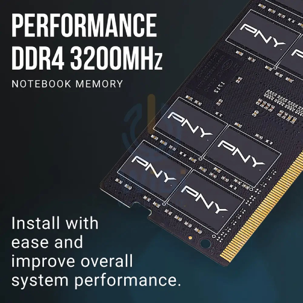 PNY Performance Notebook Memory - 16GB / DDR4 / 3200MHz Accessories > Memory > Laptop Memory