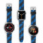 Police Mono Apple Watch 38/40/41mm Smart Watch 20mm Leather Strap - Blue Accessories > Smart Watches