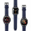Police Wings Apple Watch 38/40/41 Smart Watch 20mm Leather (Gun Metal Buckle) Strap - Blue Accessories > Smart Watches