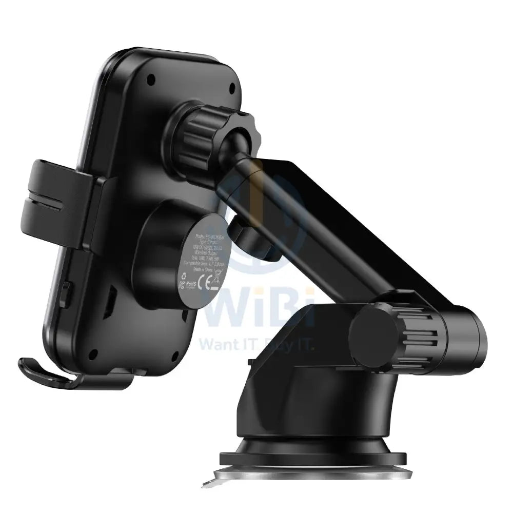 Porodo 3 In 1 Car Charger Mount 15W With QC3.0 Car Charger Accessories > Mobiles & Tablets > Mobiles > Car Chargers