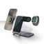 Porodo 3 In 1 Dual Coil Wireless Charging Dock - Purple Accessories > Power Adapters