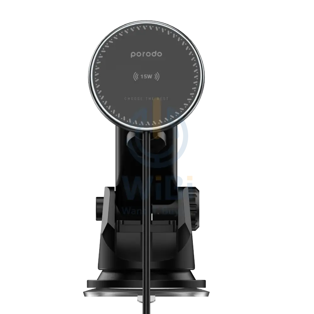 Porodo 3 In 1 Magnetic Car Charger Mount 15W With 20W PD Car Charger Accessories > Mobiles & Tablets > Mobiles > Car