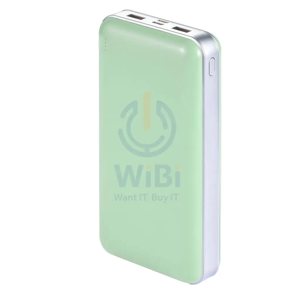 Porodo 30000mAh Power Bank With Type-C & Lightning Input - Green Accessories > Power Bank