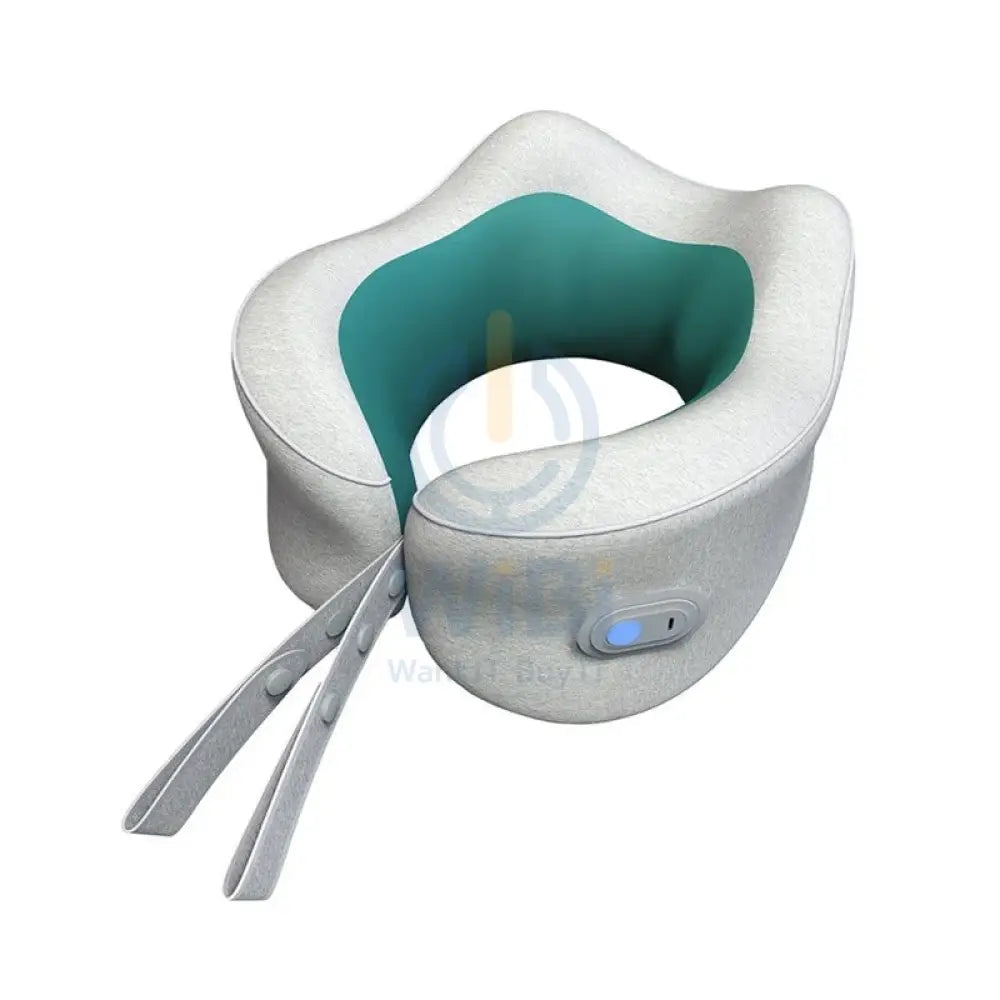 Porodo 3D Kneading Massage Travel Pillow 360 Washable & Flexible - Gray Outdoor & Travel > Pillows