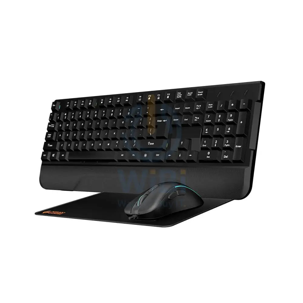 Porodo 4in1 Gaming Starter Kit - Black Accessories > Keyboard & Mouse > Gaming Zone