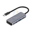 Porodo 4in1 HDMI 4K USB-C Hub Accessories > Cables & Converters > Cables > Offer Zone