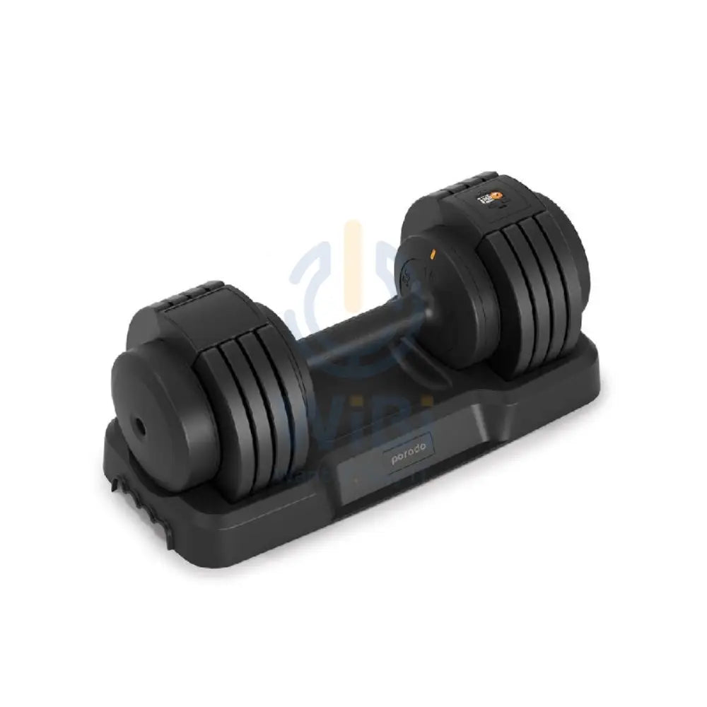 Porodo 55 LB Single Adjustable Smart Dumbbell - Black Accessories > Other Accessories