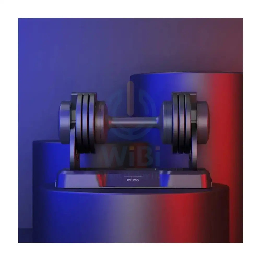 Porodo 55 LB Single Adjustable Smart Dumbbell - Black Accessories > Other Accessories