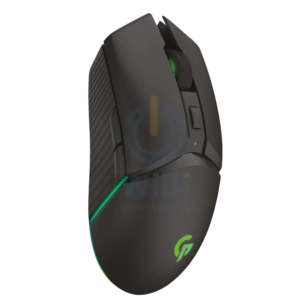 Porodo 7D Wireless/Wired RGB Gaming Mouse - Built-in Rechargeable Battery - Black Accessories > Keyboard & Mouse >