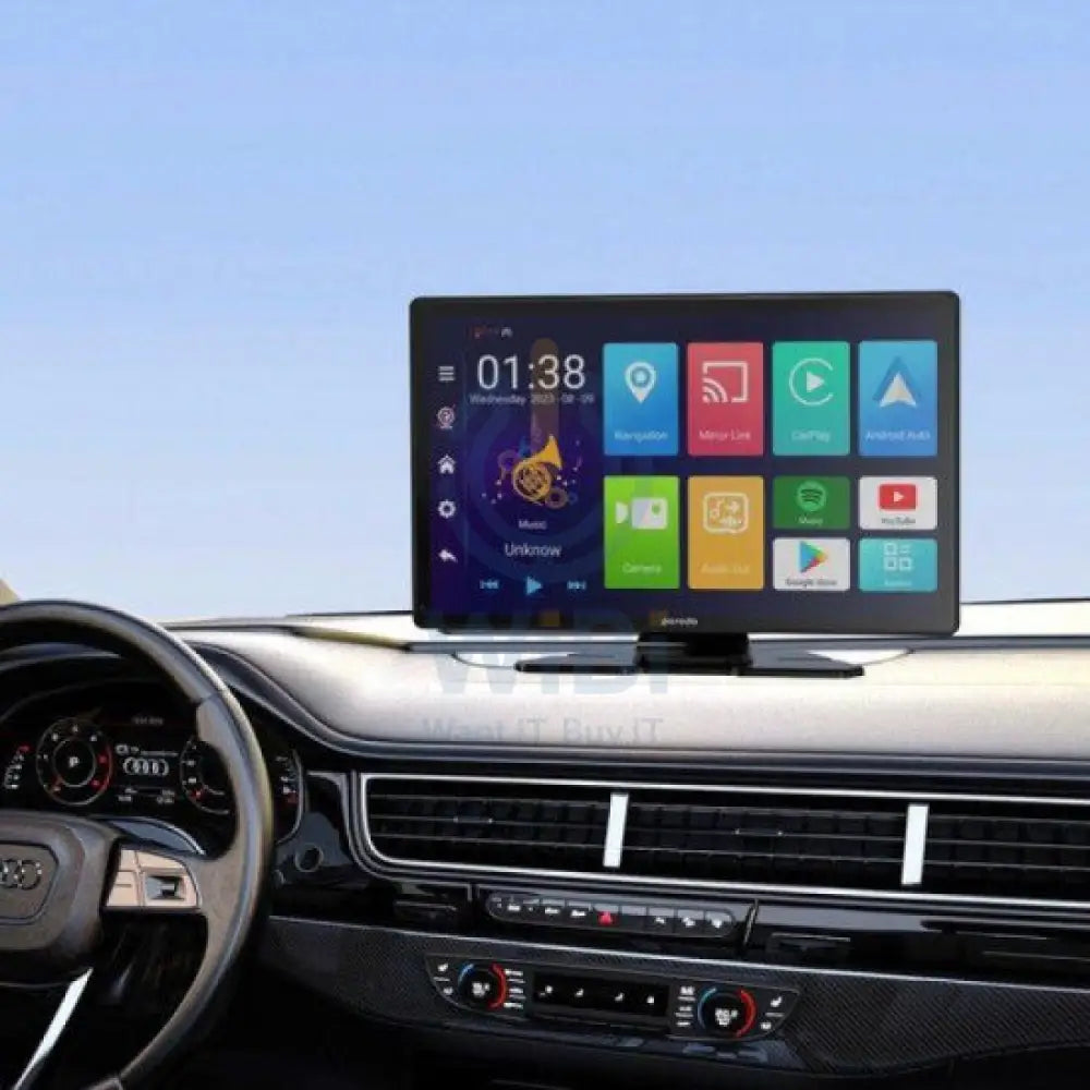 Porodo 9’’ Android CarPlay Tablet & DVR - Black Accessories > Mobiles & Tablets > Tablets